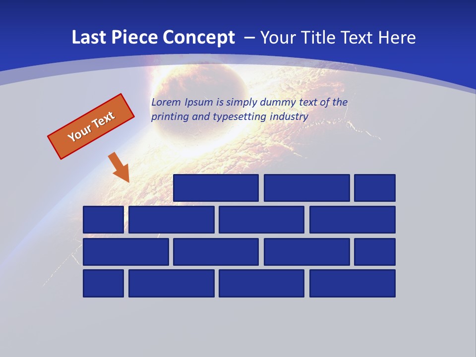 Bang Accident Fantasy PowerPoint Template