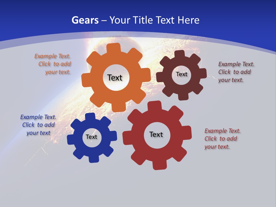 Bang Accident Fantasy PowerPoint Template