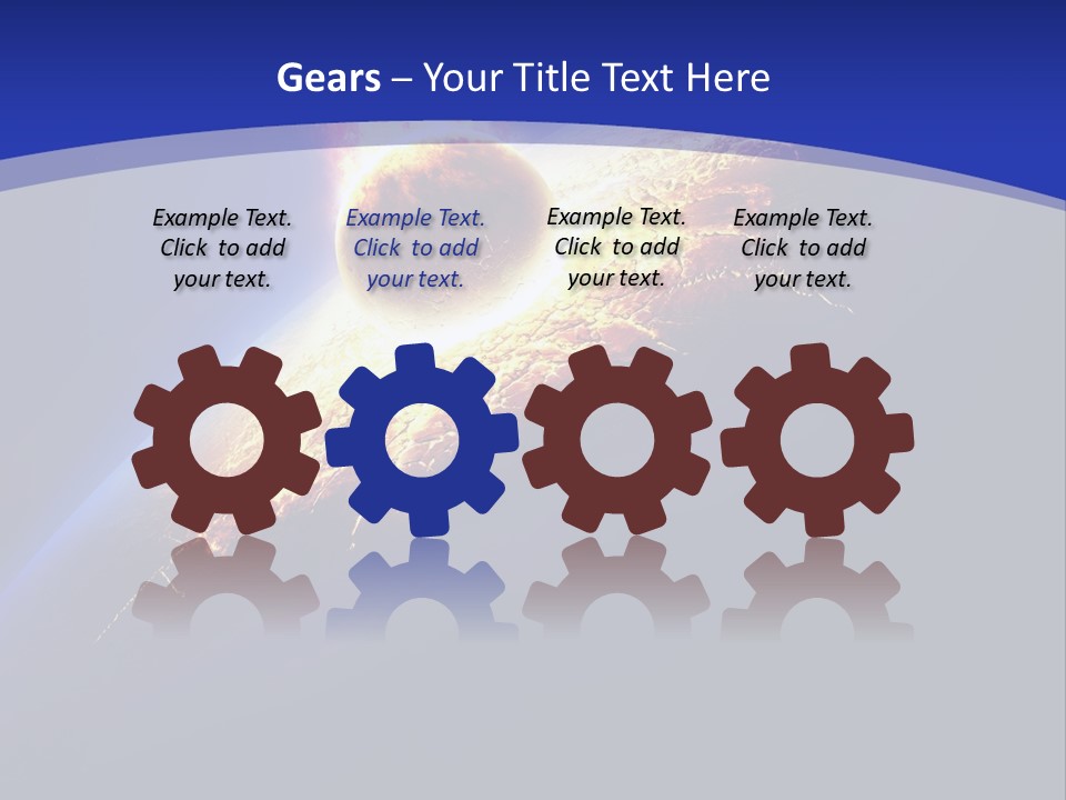 Bang Accident Fantasy PowerPoint Template