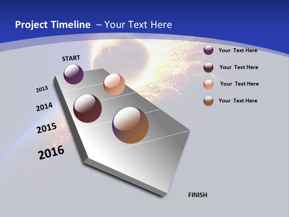 Bang Accident Fantasy PowerPoint Template
