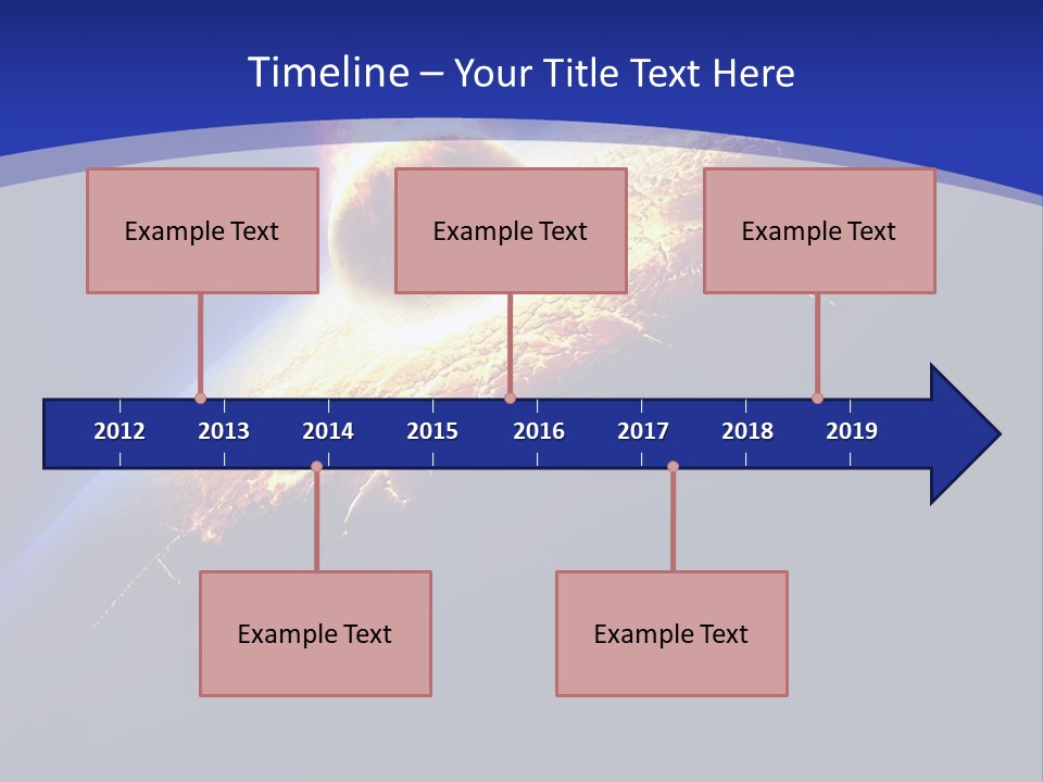 Bang Accident Fantasy PowerPoint Template