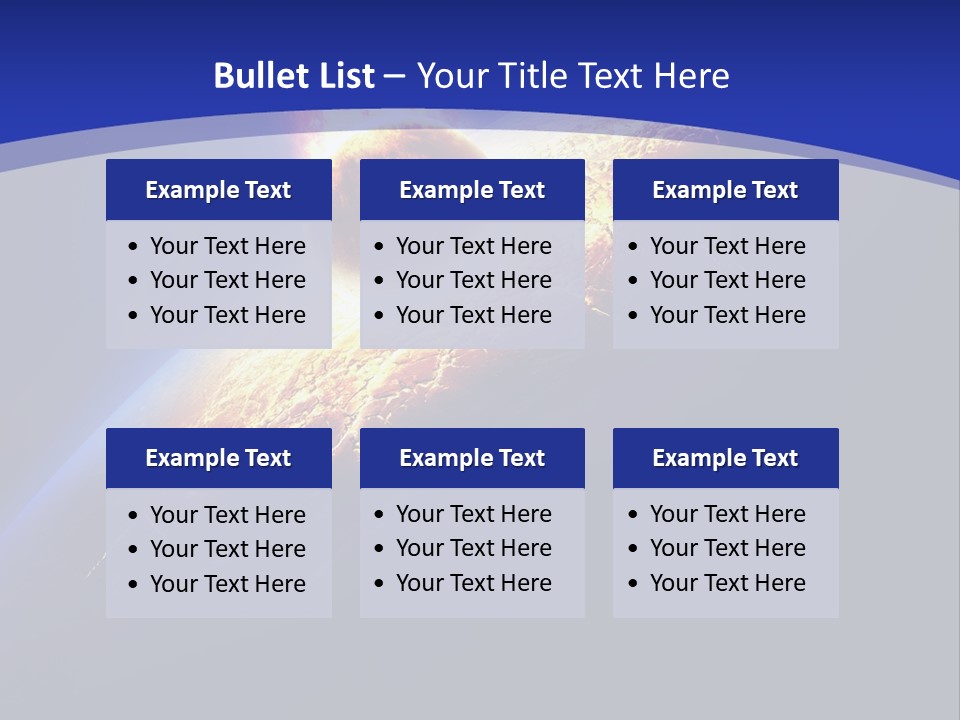 Bang Accident Fantasy PowerPoint Template