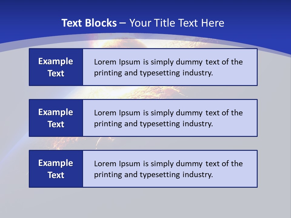 Bang Accident Fantasy PowerPoint Template