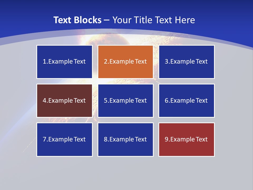Bang Accident Fantasy PowerPoint Template