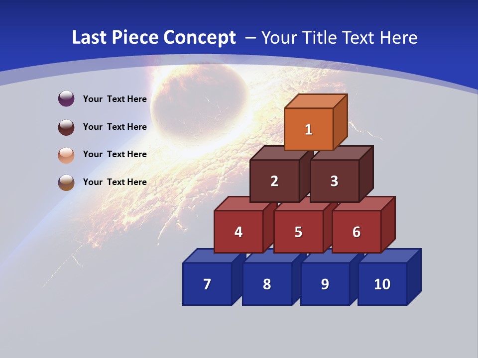 Bang Accident Fantasy PowerPoint Template