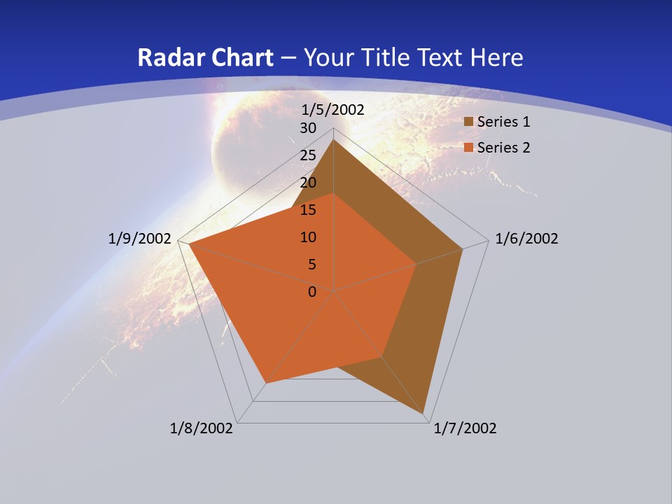 Bang Accident Fantasy PowerPoint Template