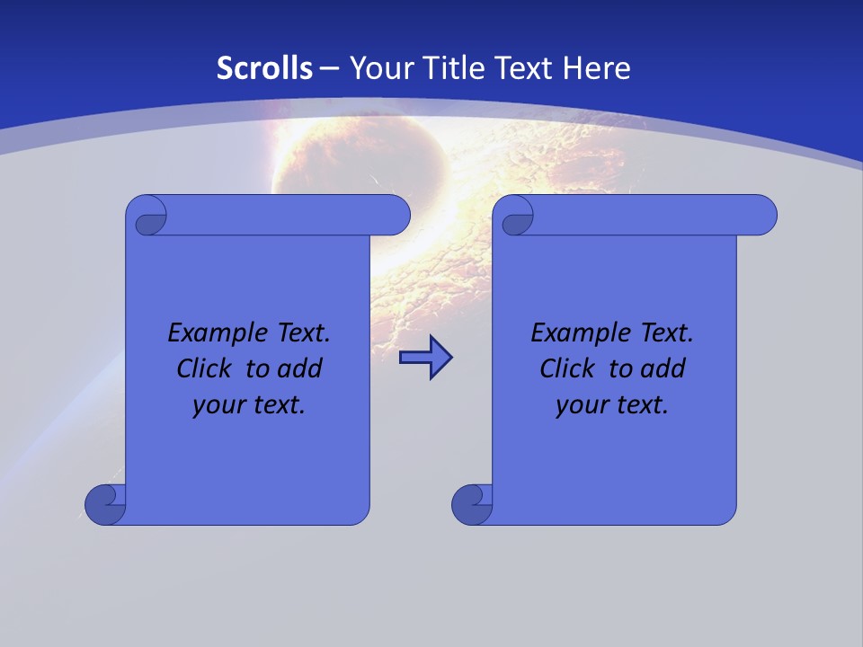 Bang Accident Fantasy PowerPoint Template