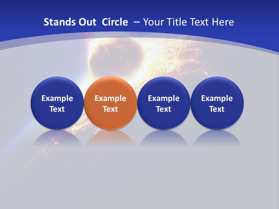 Bang Accident Fantasy PowerPoint Template