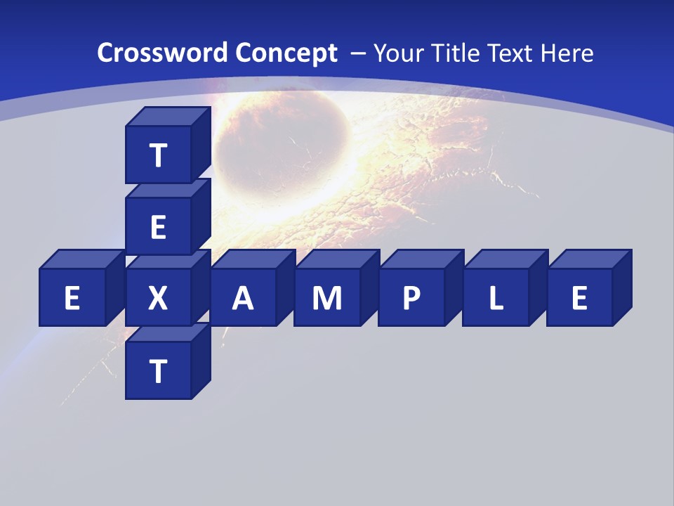 Bang Accident Fantasy PowerPoint Template