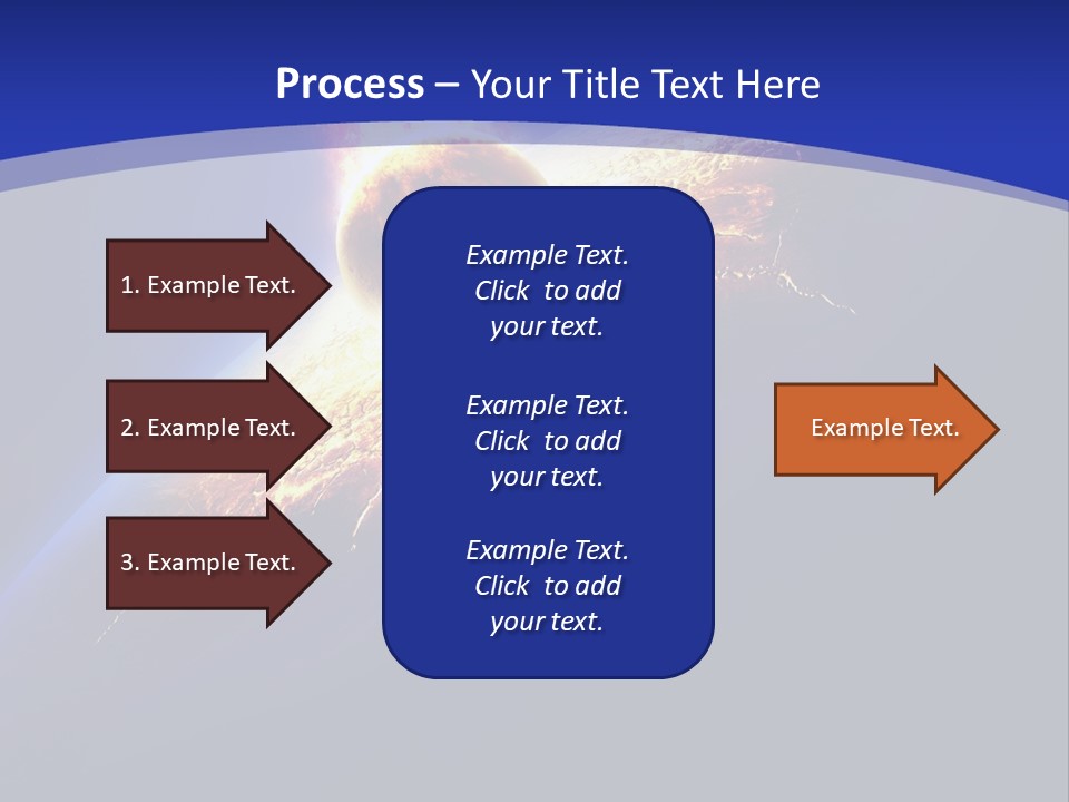 Bang Accident Fantasy PowerPoint Template