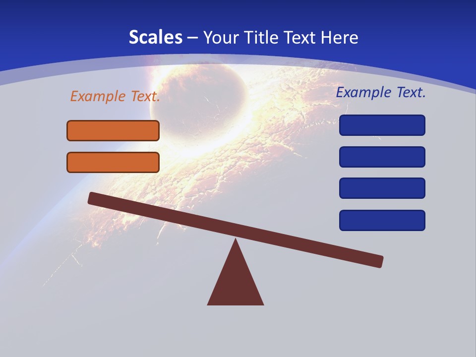 Bang Accident Fantasy PowerPoint Template
