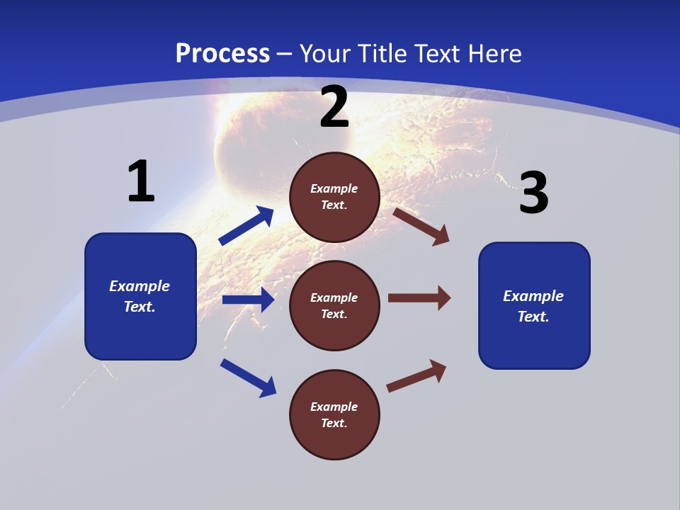 Bang Accident Fantasy PowerPoint Template