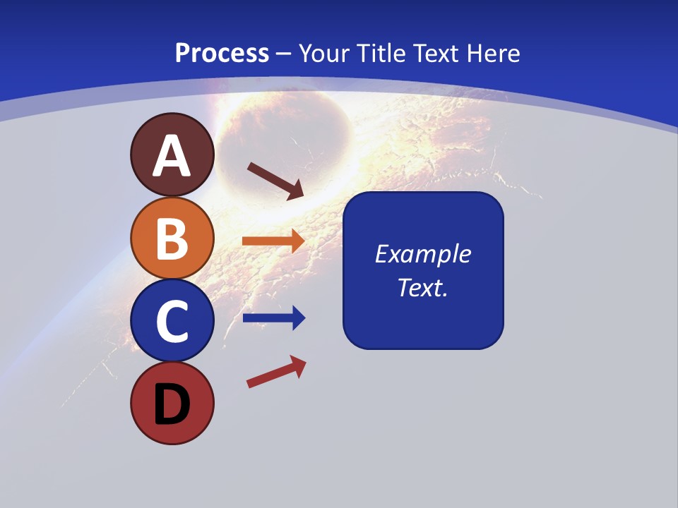 Bang Accident Fantasy PowerPoint Template