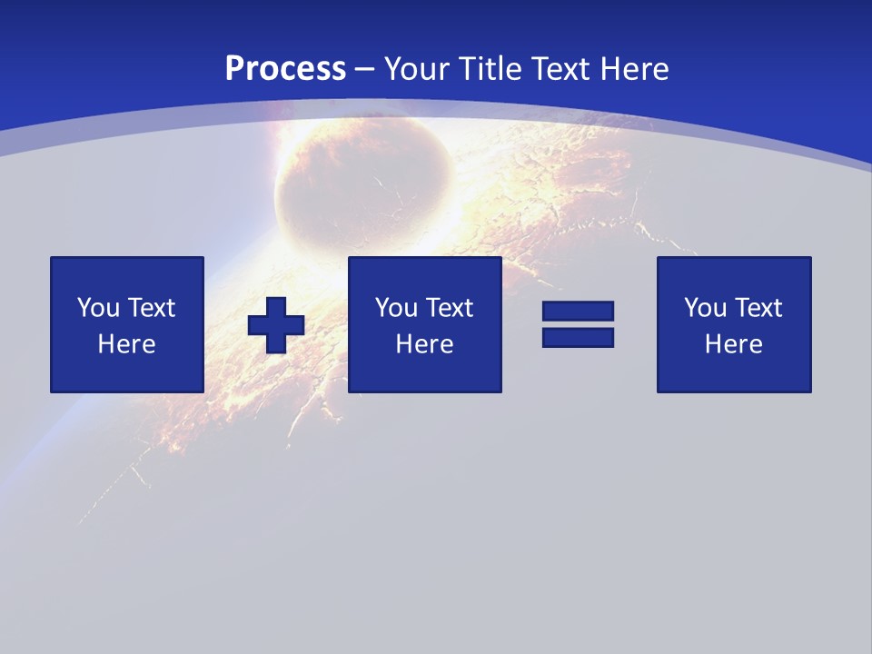 Bang Accident Fantasy PowerPoint Template