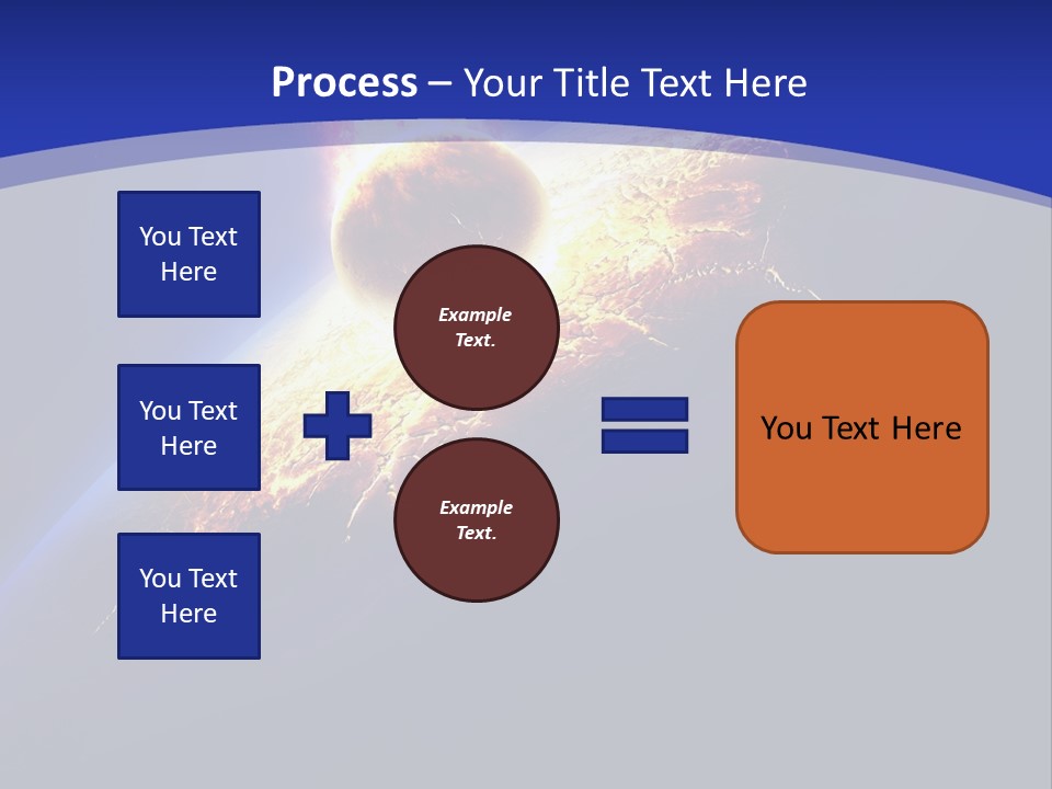 Bang Accident Fantasy PowerPoint Template