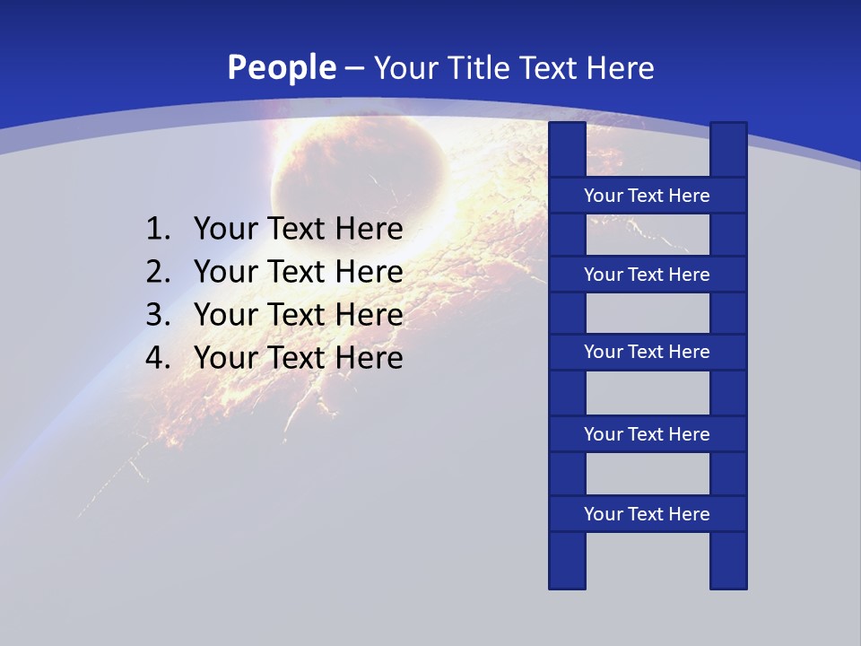 Bang Accident Fantasy PowerPoint Template