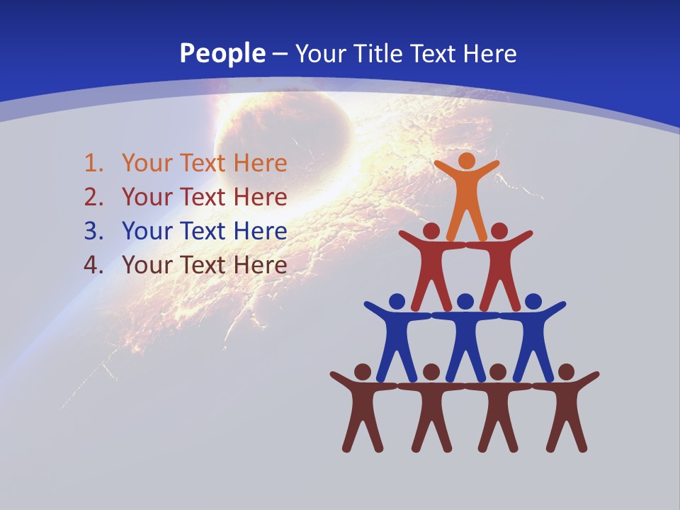 Bang Accident Fantasy PowerPoint Template