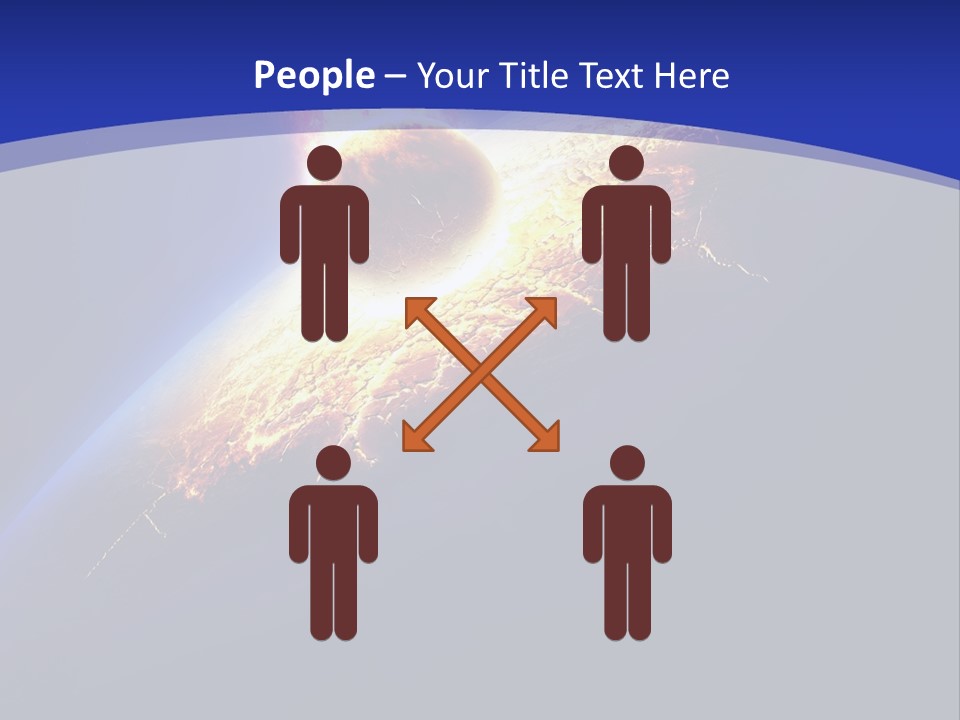 Bang Accident Fantasy PowerPoint Template