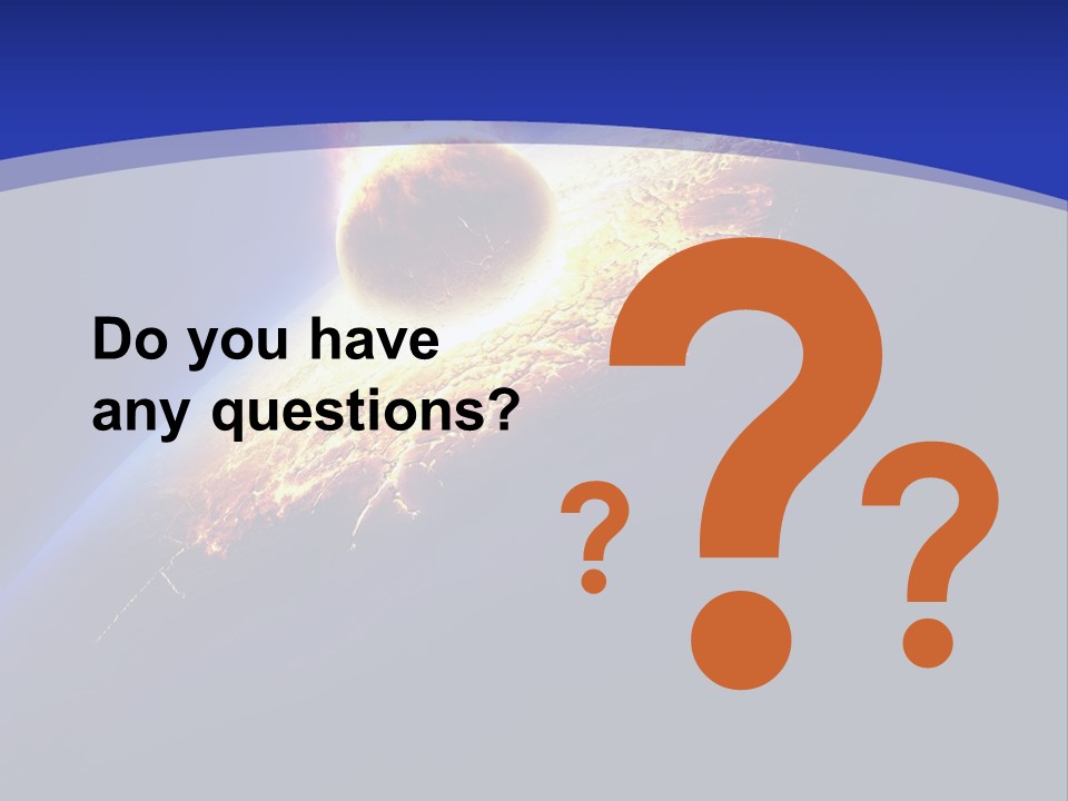 Bang Accident Fantasy PowerPoint Template