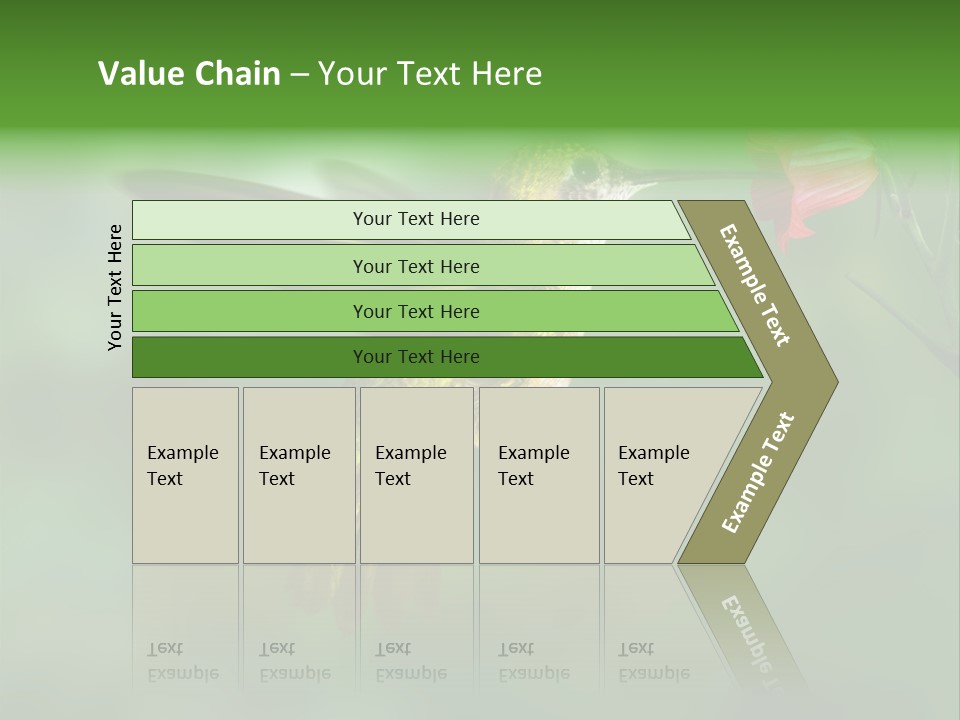 Wings Beak Hummingbird PowerPoint Template