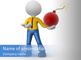 Sad Pressure Emergency PowerPoint Template