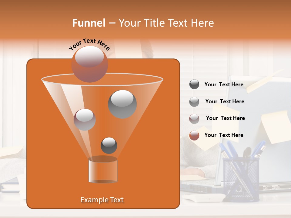 One Person Young  One Woman Only PowerPoint Template