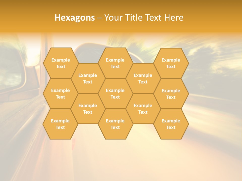 Transportation Movement Auto PowerPoint Template