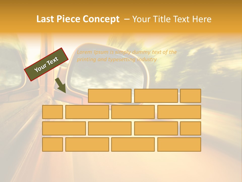 Transportation Movement Auto PowerPoint Template