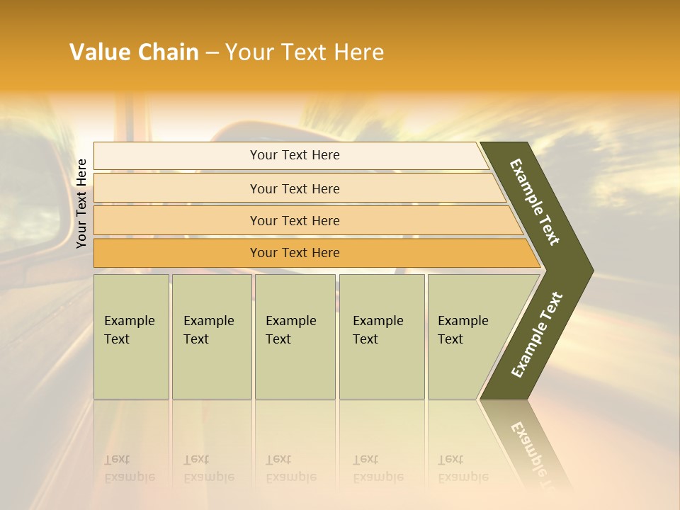 Transportation Movement Auto PowerPoint Template