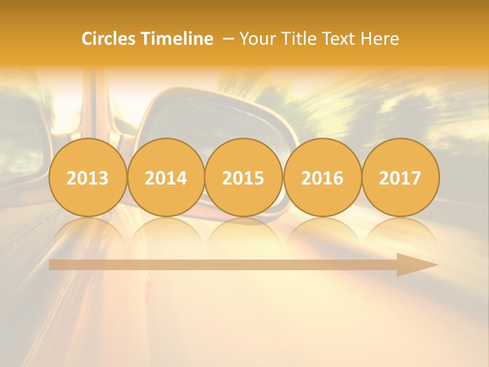 Transportation Movement Auto PowerPoint Template