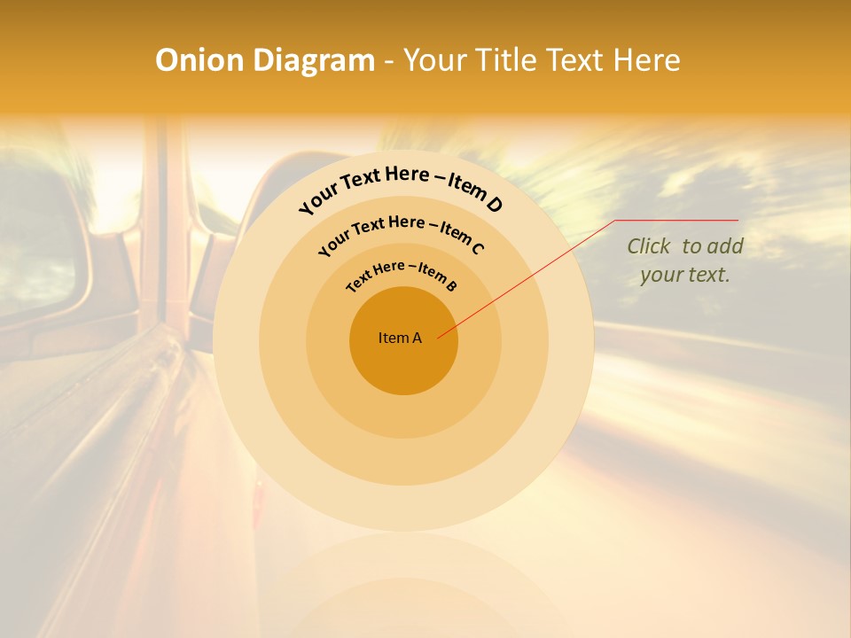 Transportation Movement Auto PowerPoint Template