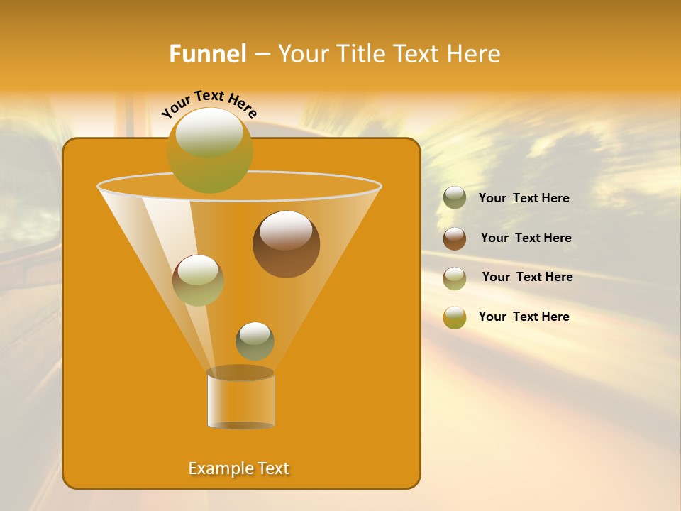 Transportation Movement Auto PowerPoint Template