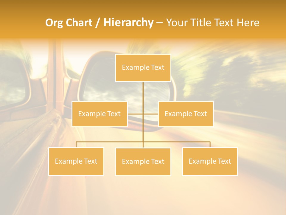 Transportation Movement Auto PowerPoint Template