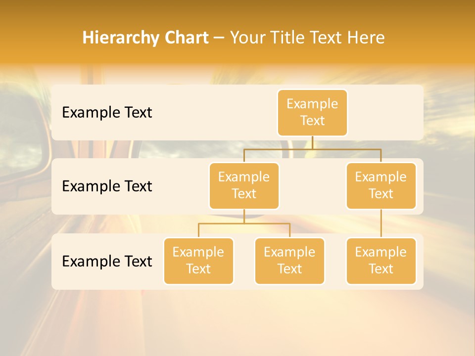 Transportation Movement Auto PowerPoint Template