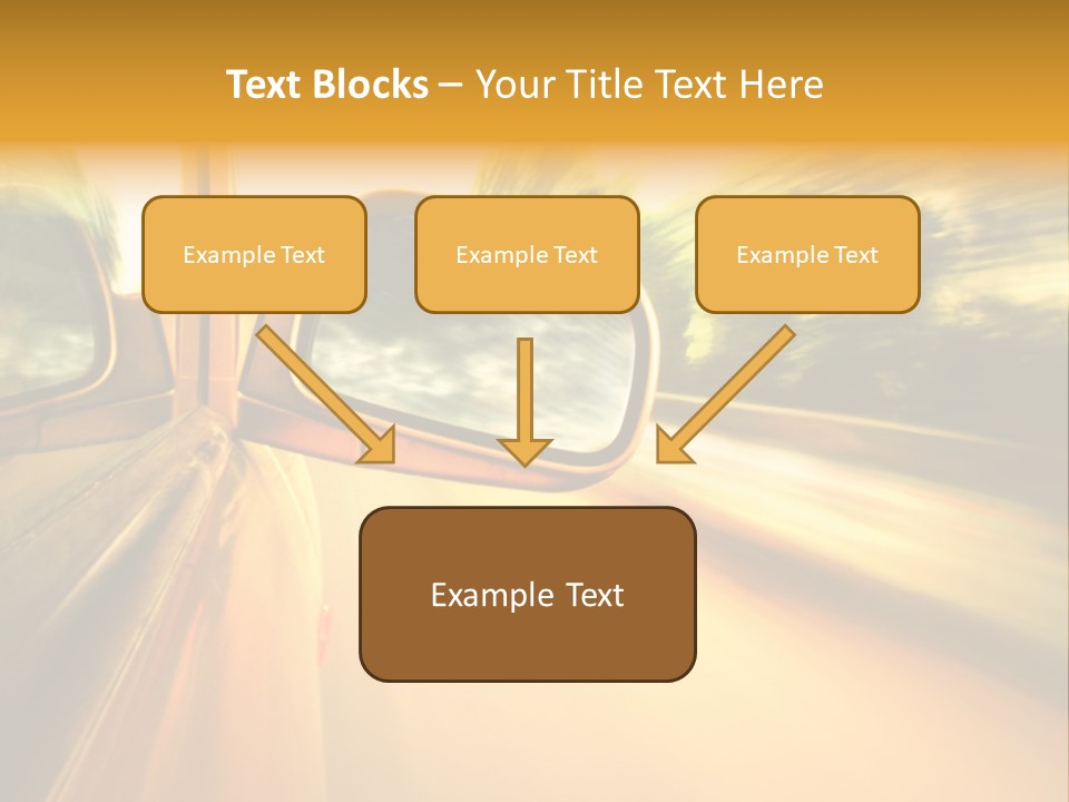 Transportation Movement Auto PowerPoint Template