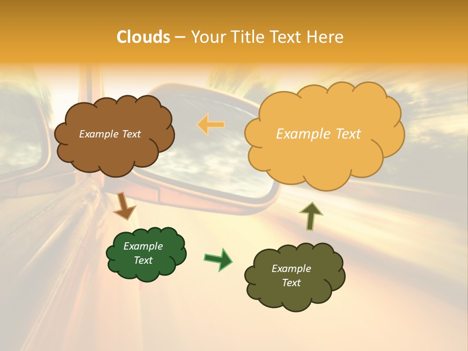 Transportation Movement Auto PowerPoint Template