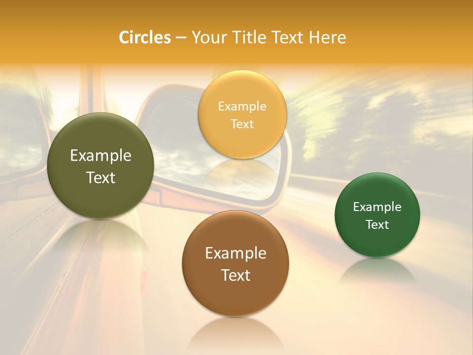 Transportation Movement Auto PowerPoint Template