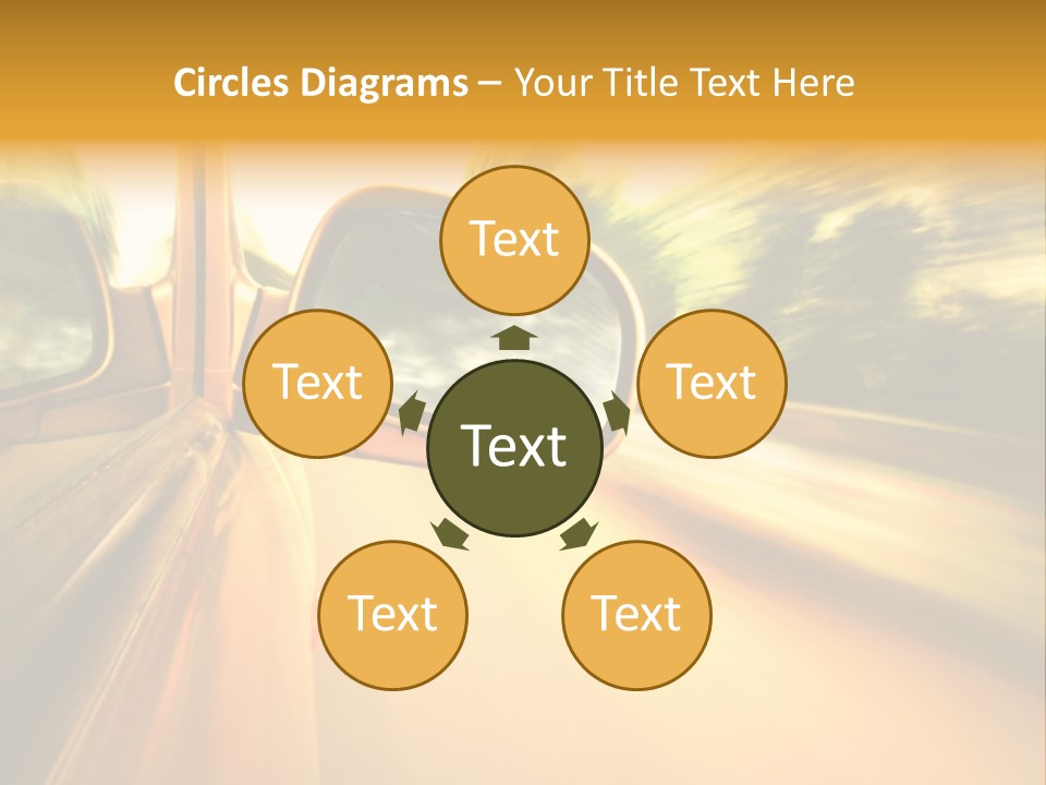 Transportation Movement Auto PowerPoint Template