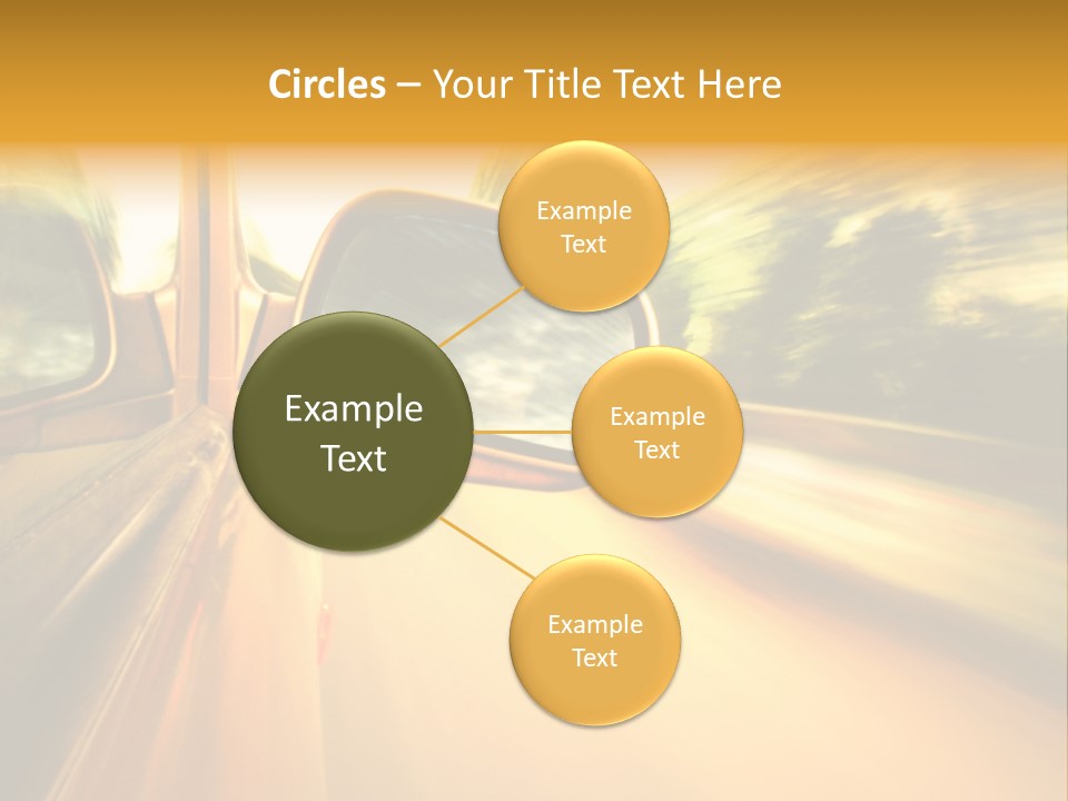Transportation Movement Auto PowerPoint Template