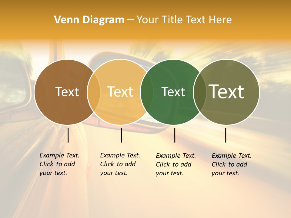 Transportation Movement Auto PowerPoint Template