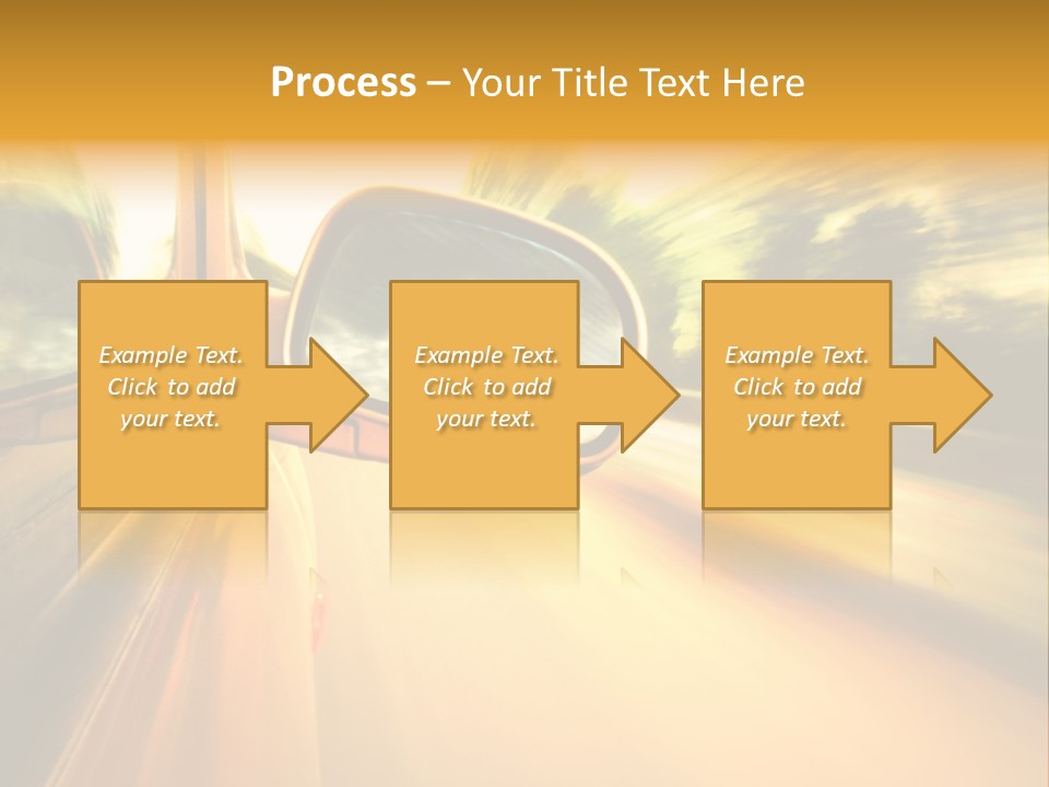 Transportation Movement Auto PowerPoint Template