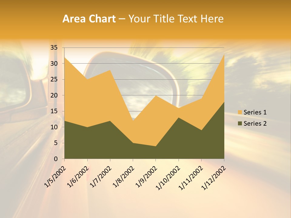 Transportation Movement Auto PowerPoint Template