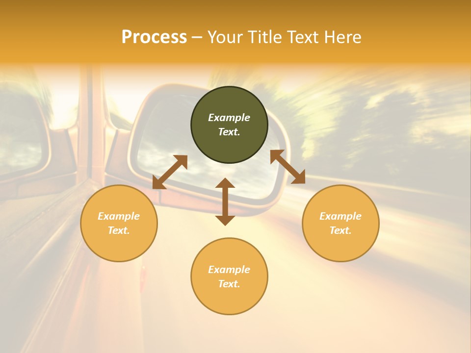 Transportation Movement Auto PowerPoint Template