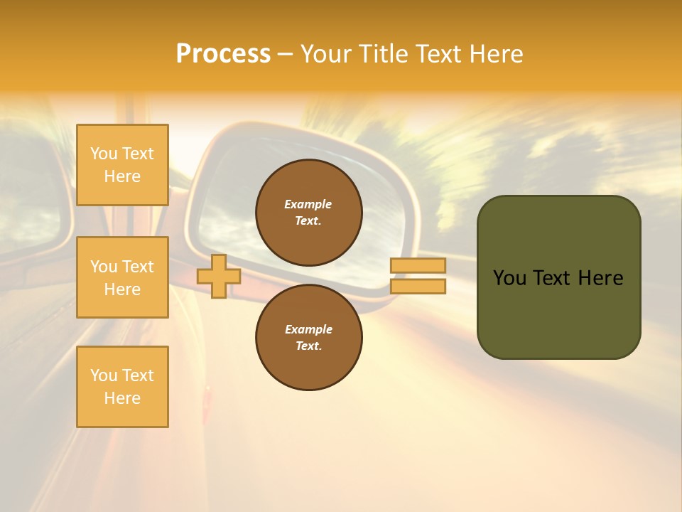 Transportation Movement Auto PowerPoint Template