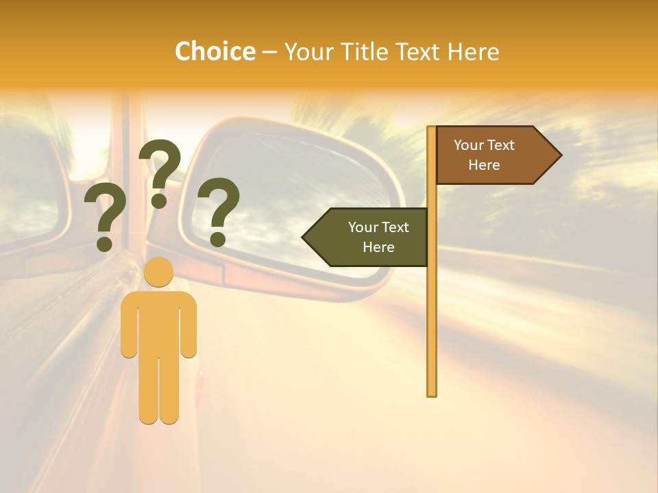 Transportation Movement Auto PowerPoint Template