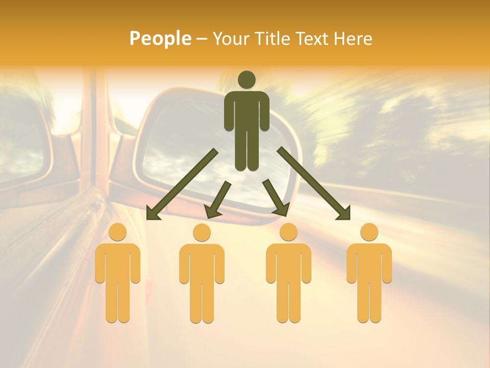 Transportation Movement Auto PowerPoint Template