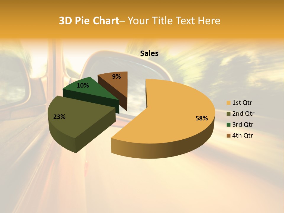 Transportation Movement Auto PowerPoint Template