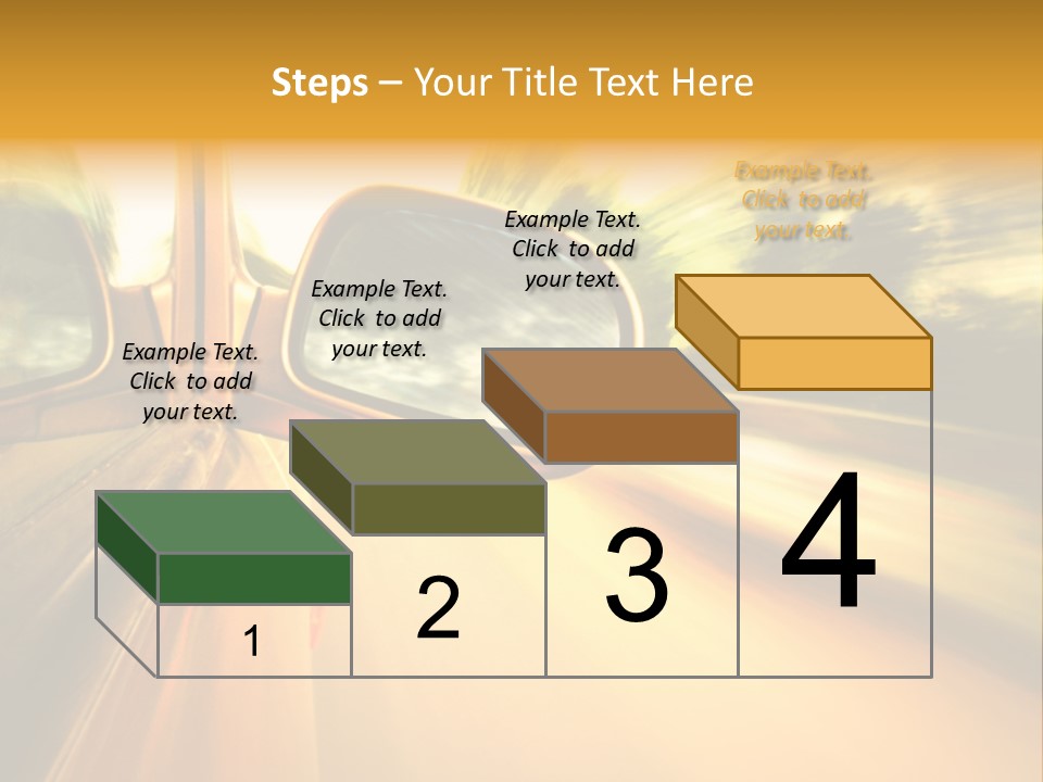 Transportation Movement Auto PowerPoint Template