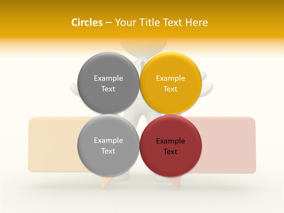 White Achievement Change PowerPoint Template