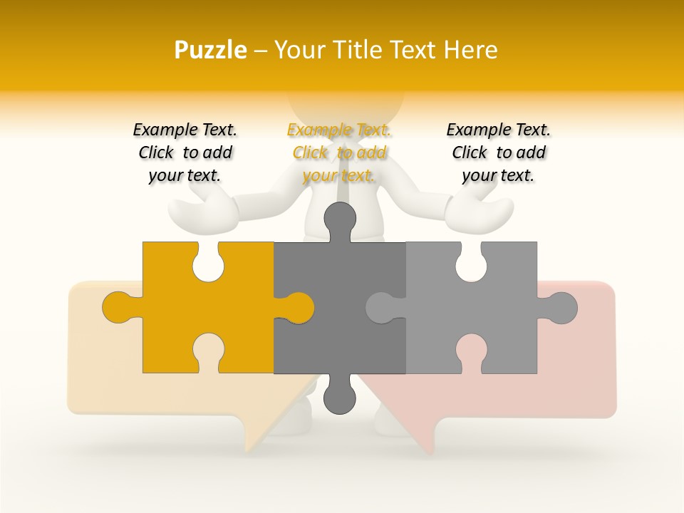 White Achievement Change PowerPoint Template